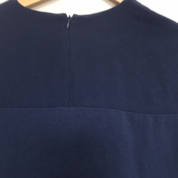 Banana Republic Blue orange ColorBlock Shift Dress size 8 - Picture 7 of 11